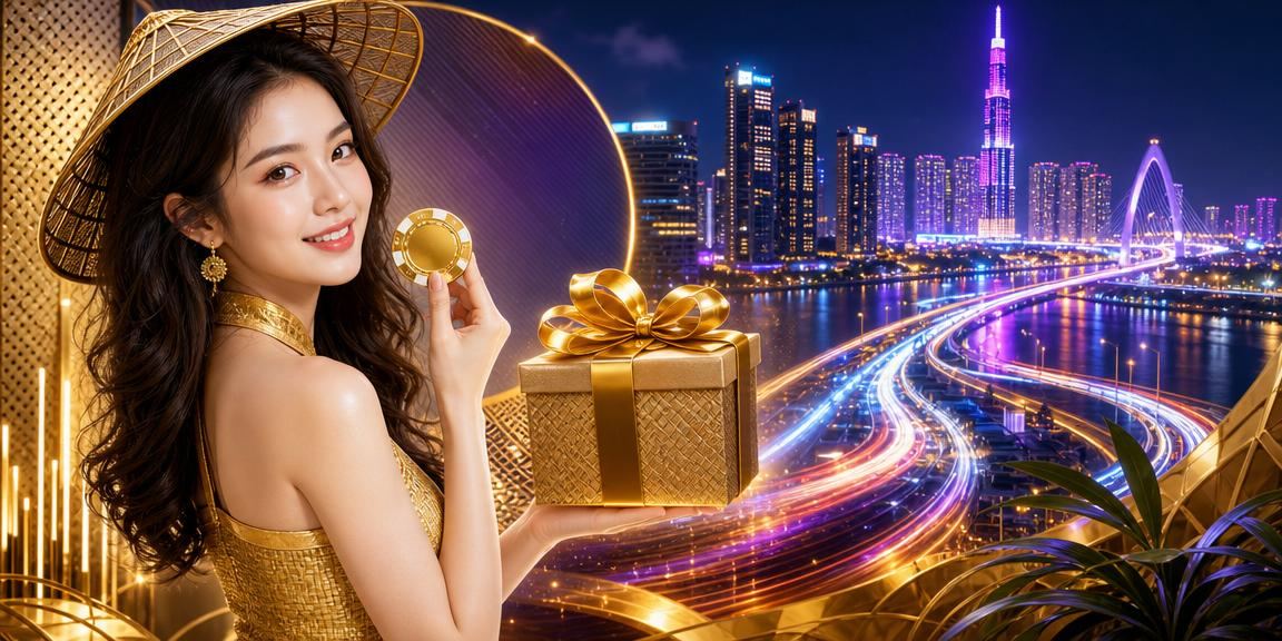 Giao diện ứng dụng casino 1412 tại Hồ Chí Minh với hình ảnh nón lá truyền thống Việt Nam