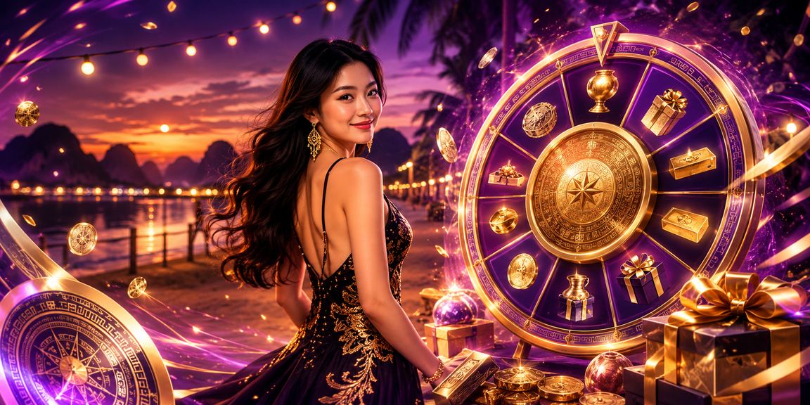 Bầu không khí đêm lễ hội may mắn với đèn neon tại Ninh Bình gợi lên niềm vui cược trực tuyến